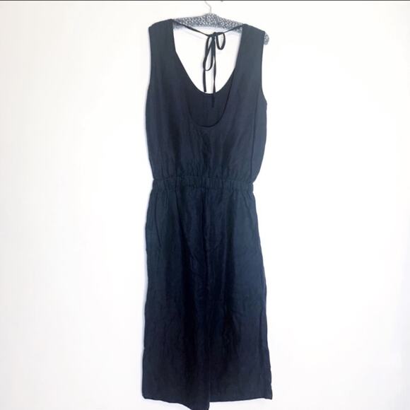 Ulla Johnson Lee linen blend wide leg jumpsuit - Picture 4 of 8